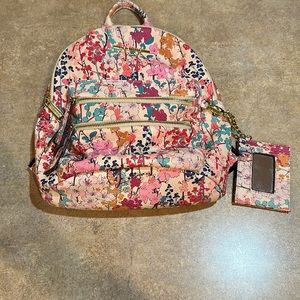 Steve Madden Floral Multicolor Backpack Purse